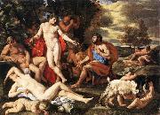 Nicolas Poussin Midas and Bacchus France oil painting reproduction